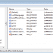 Registry Editor for ForcePSTPath