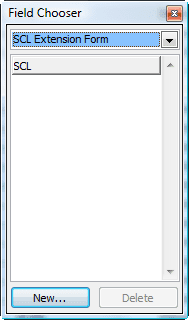 Use the field chooser dialog to add fields to Outlook