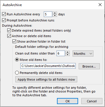 autoarchive-settings