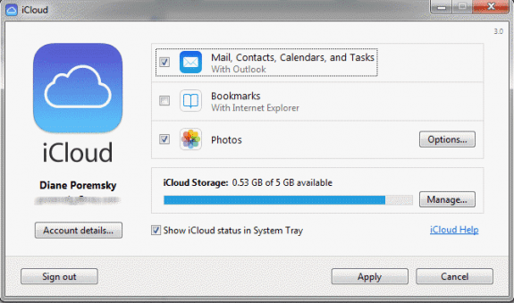 iCloud3 comntrol panel