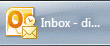 New message envelope in Outlook 2010