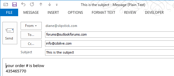 How to Create Messages Using Data in an Excel File | Slipstick Systems
