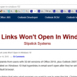open hylerlinks in an email automatically