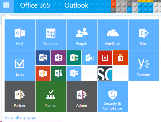 Office 365 Launcher