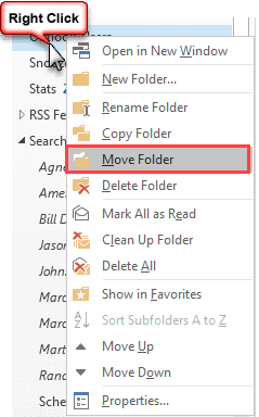 move folder command