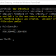 create a rule using powershell