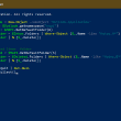 paste the powershell in the window
