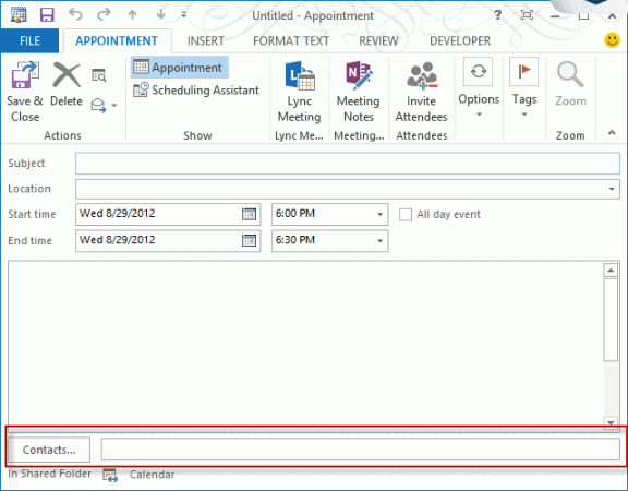 Contact Linking in Outlook 2013
