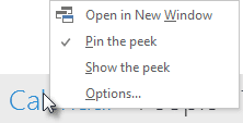 right click to see options