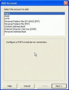 Create an Outlook PRF